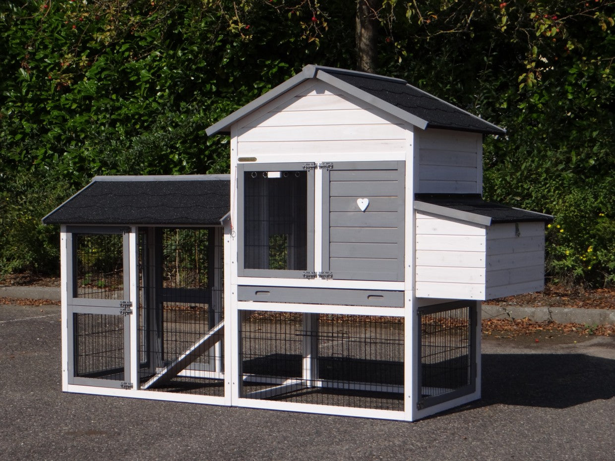 Prestige Medium White Chicken Coop